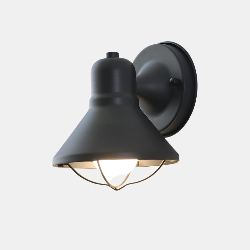 Lampe murale moderne étanche pour l'extérieur avec design artistique en fer Wall lamps Electro Paris Lumière chaude