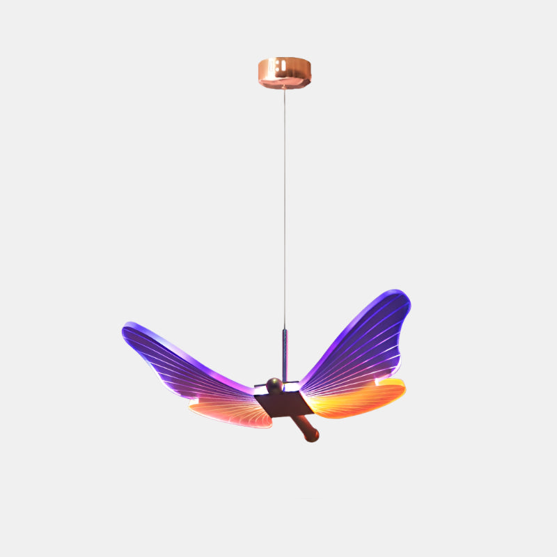 Lampe papillon LED moderne pour applique ou suspension Children Lamps Electro Paris Suspension Lumière naturelle