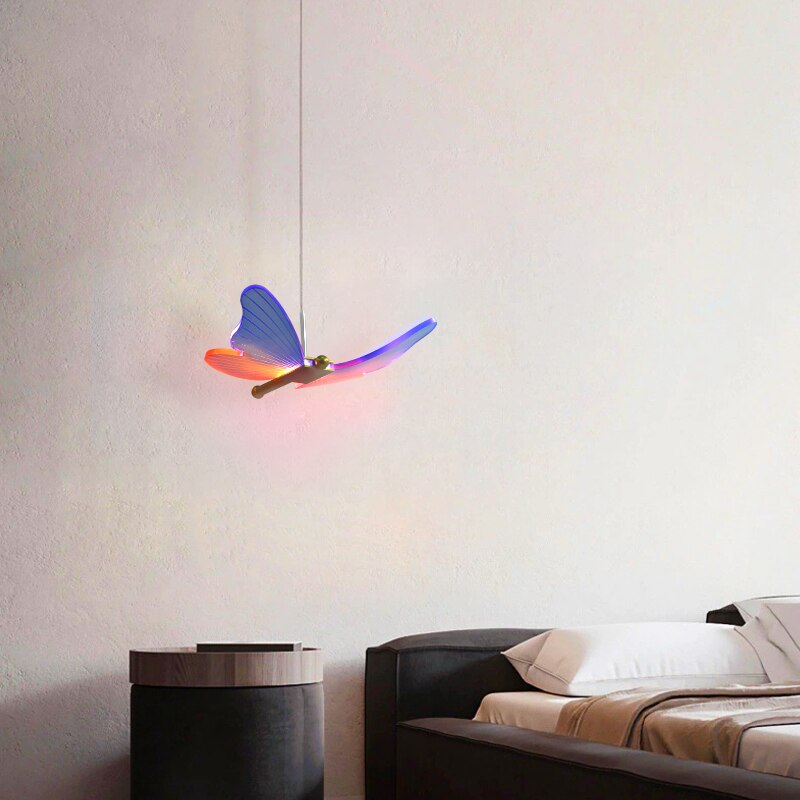 Lampe papillon LED moderne pour applique ou suspension Children Lamps Electro Paris