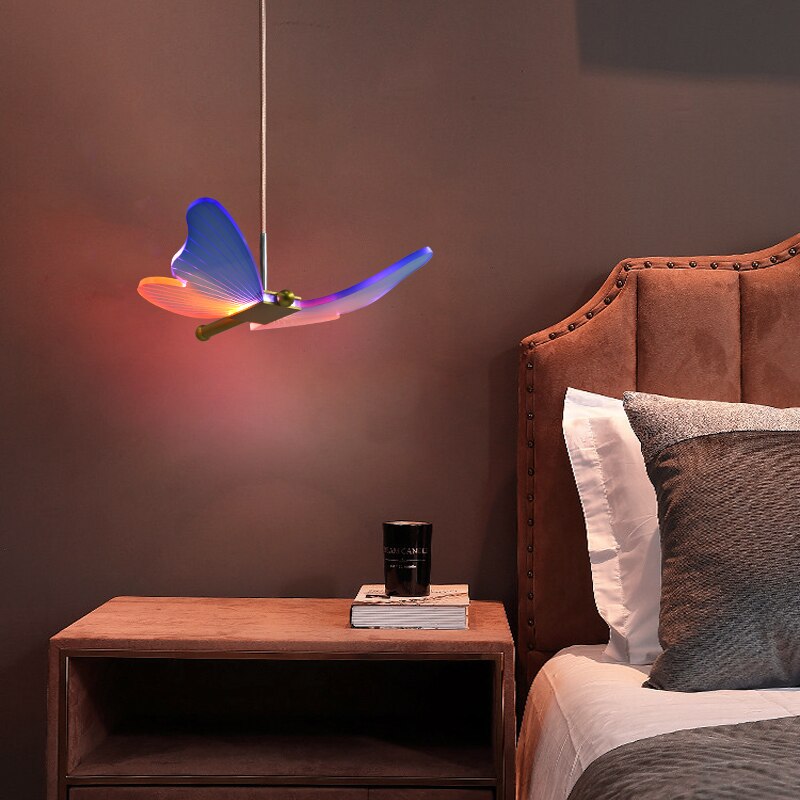 Lampe papillon LED moderne pour applique ou suspension Children Lamps Electro Paris