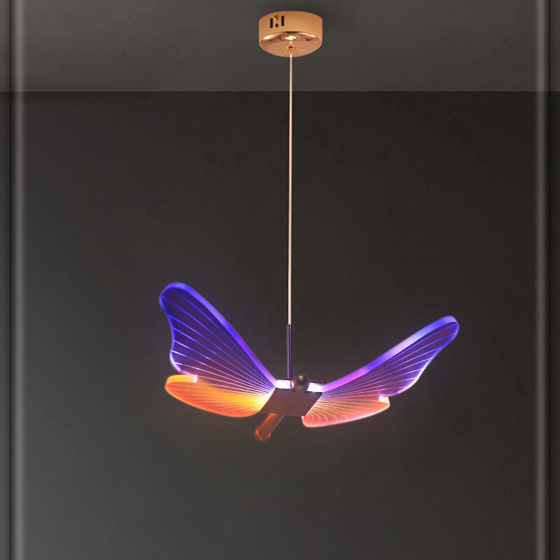Lampe papillon LED moderne pour applique ou suspension Children Lamps Electro Paris