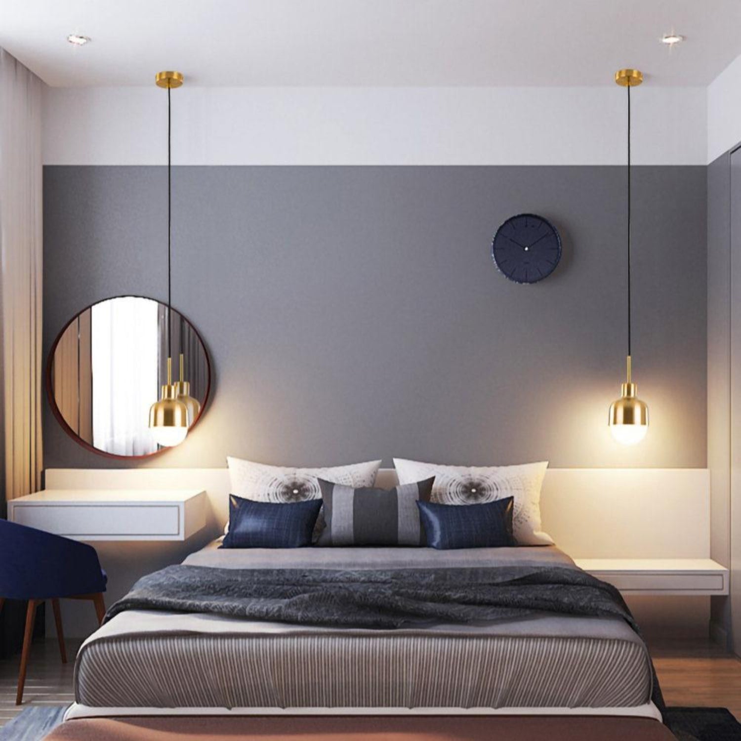 Lampe suspendue minimaliste pour espaces modernes Ceiling Lamp Electro Paris