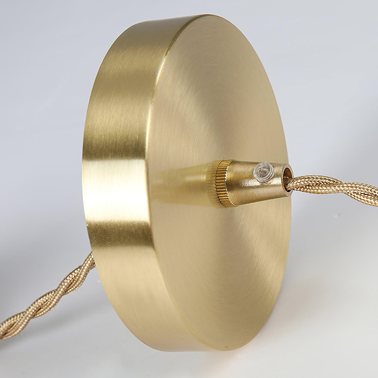 Lampe suspendue rétro chic avec un design artistique en métal et verre Ceiling Lamp Electro Paris