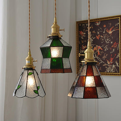 Lampe suspendue rétro chic avec un design artistique en métal et verre Ceiling Lamp Electro Paris