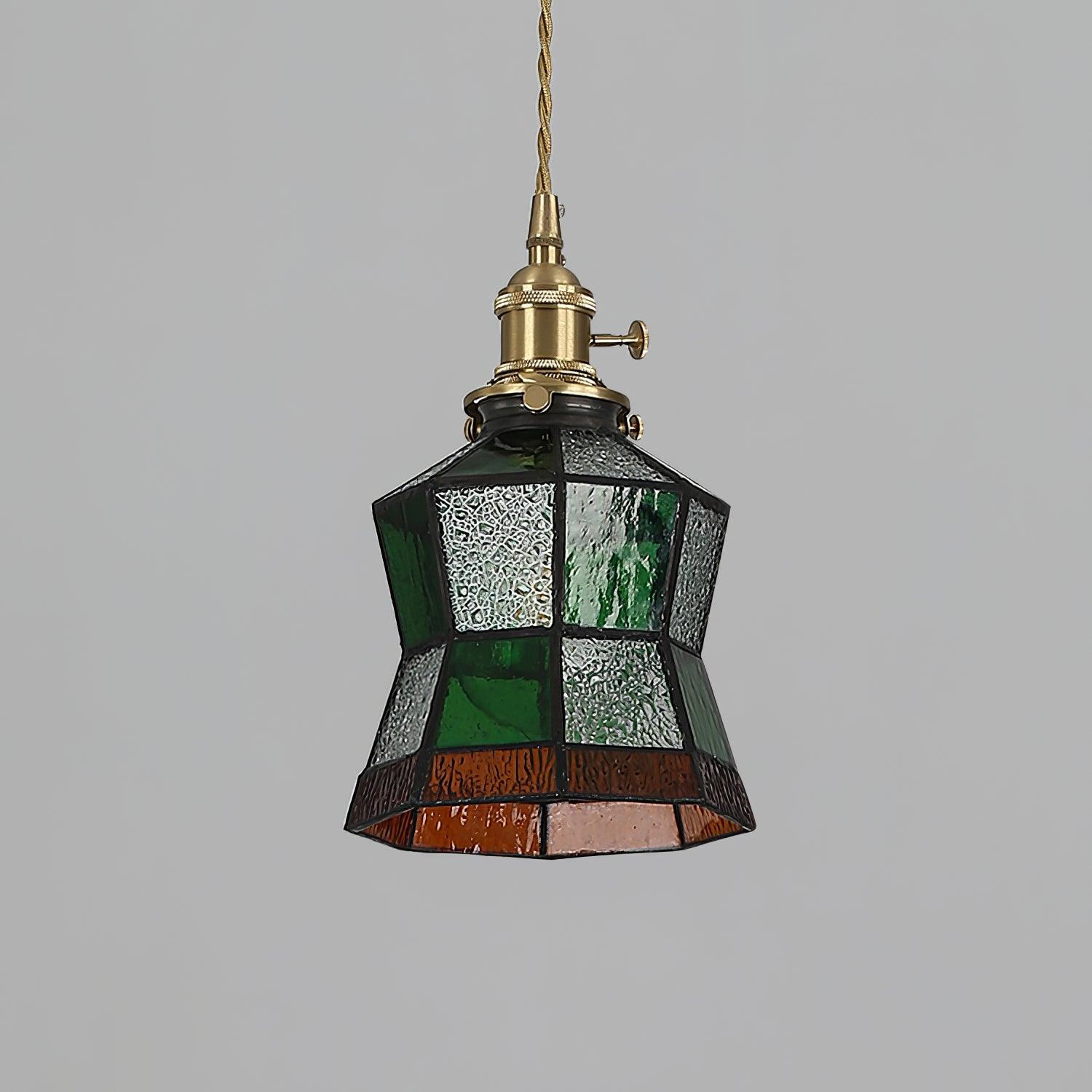 Lampe suspendue rétro chic avec un design artistique en métal et verre Ceiling Lamp Electro Paris