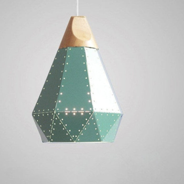 Lampe à suspension géométrique moderne avec motif diamant Ceiling Lamp Electro Paris