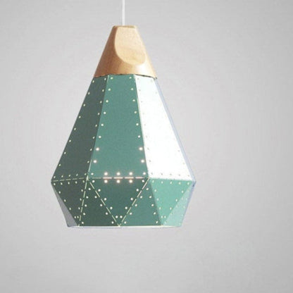 Lampe à suspension géométrique moderne avec motif diamant Ceiling Lamp Electro Paris