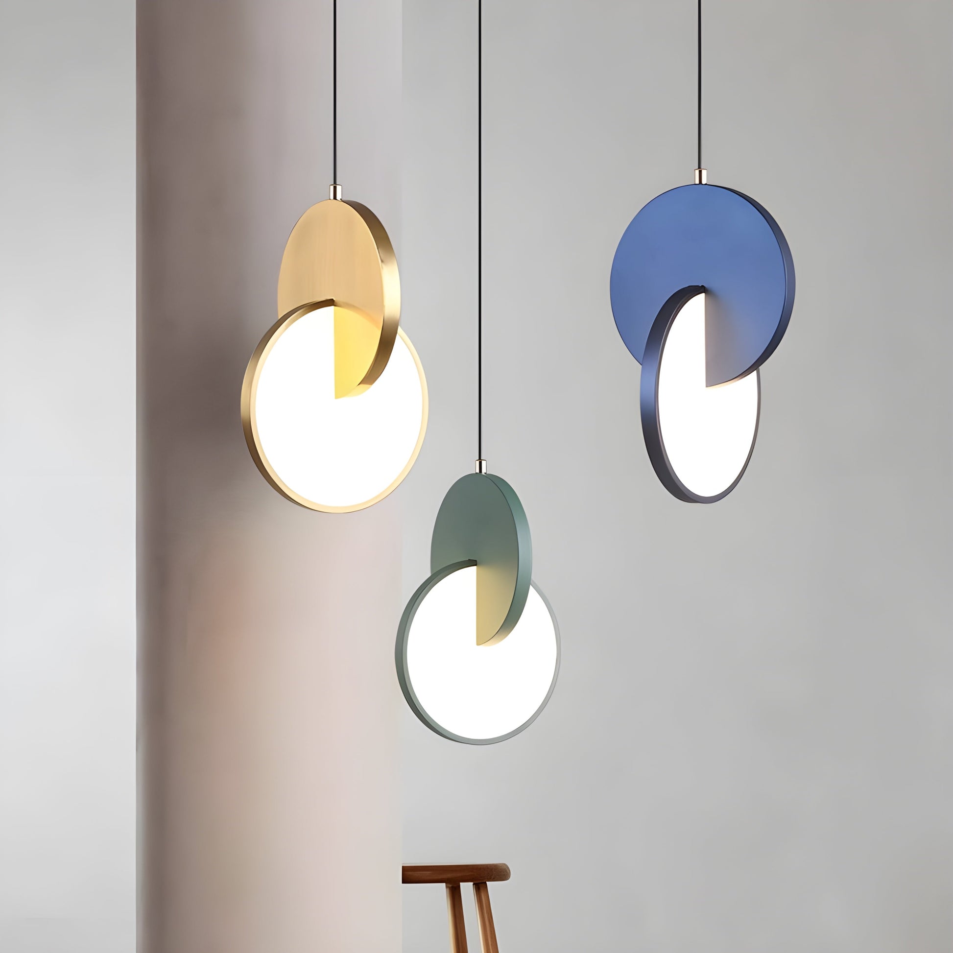 Lampe à suspension ronde scandinave moderne Ceiling Lamp Electro Paris