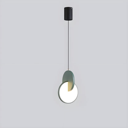 Lampe à suspension ronde scandinave moderne Ceiling Lamp Electro Paris Vert - Grand