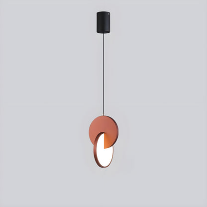 Lampe à suspension ronde scandinave moderne Ceiling Lamp Electro Paris Rouge - Petit