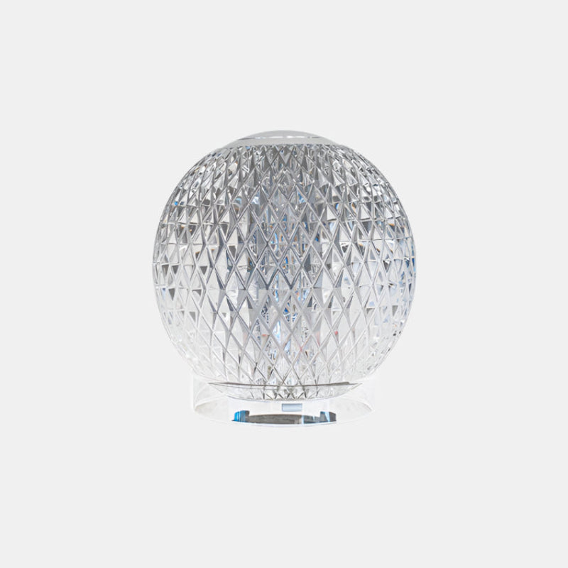 Lampe tactile moderne en cristal de verre Table Lamp Electro Paris