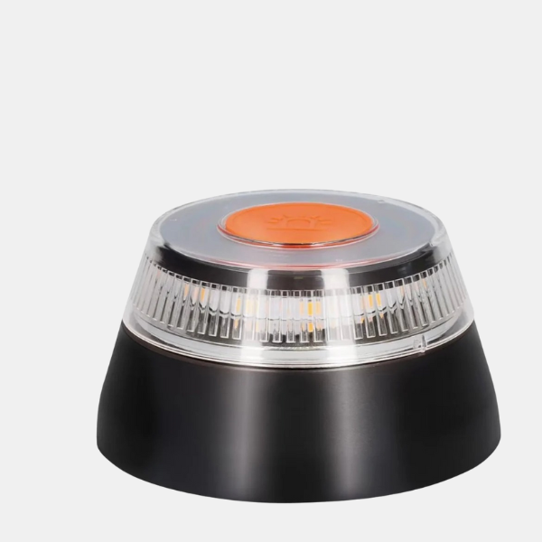 Lampe d’Avertissement Magnétique Haute Visibilité pour Urgences Auto Electro Paris Pack de 1
