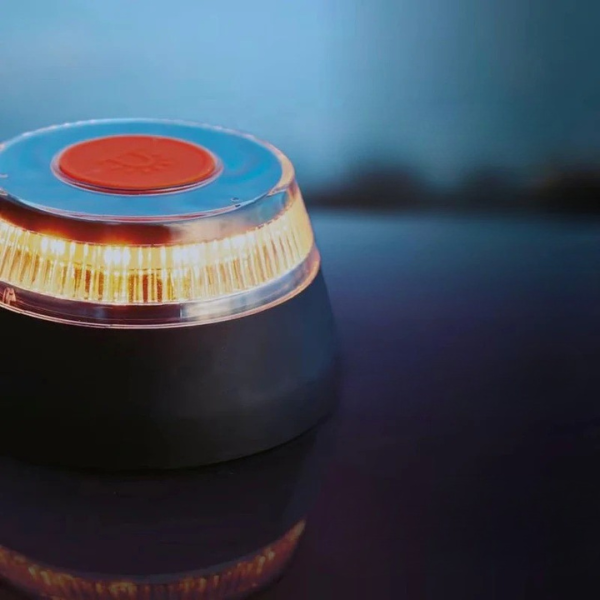 Lampe d’Avertissement Magnétique Haute Visibilité pour Urgences Auto Electro Paris