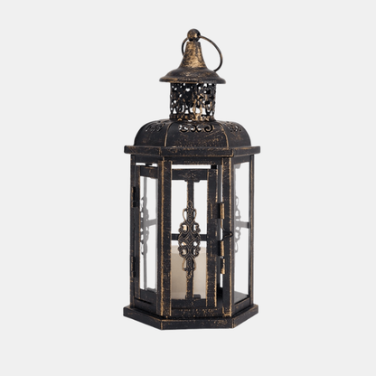 Lanternes Scandinaves – Bougies Vintage en Fer Noir Home and decoration Electro Paris