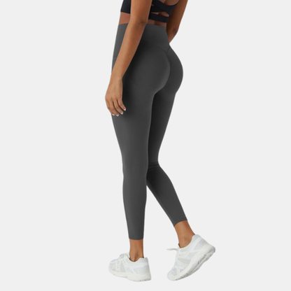 Leggings Sculptants Taille Haute – Effet Sablier et Maintien Parfait Electro Paris Cendre Volcanique Longueur 7/8 XS