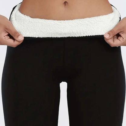 Leggings Thermiques Ajustés Pleine Longueur – Chaleur et Élégance Leggings Pants Electro Paris Noir XS