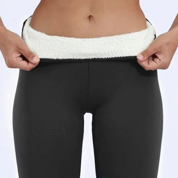Leggings Thermiques Ajustés Pleine Longueur – Chaleur et Élégance Leggings Pants Electro Paris Gris XS