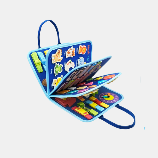 Livre d’Activités Montessori – Développement Ludique pour 2 à 5 Ans Toys kids Electro Paris Bleu