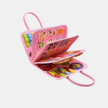 Livre d’Activités Montessori – Développement Ludique pour 2 à 5 Ans Toys kids Electro Paris Rose