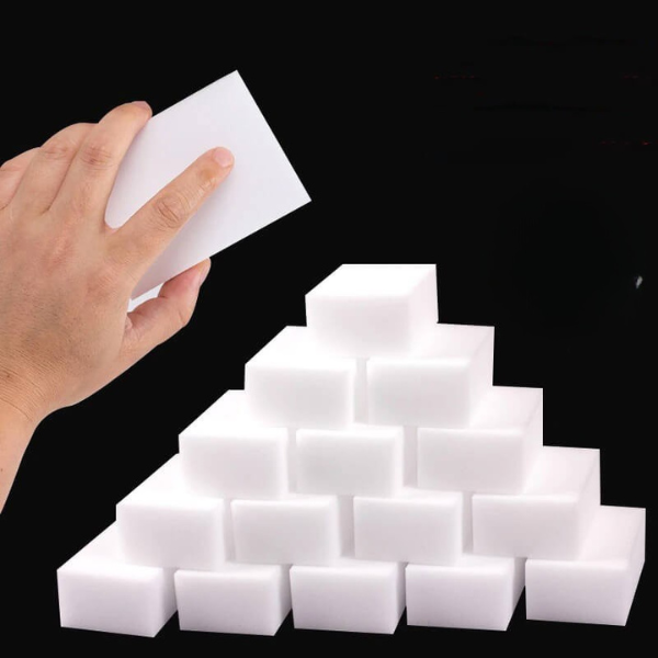 Lot de 100 Éponges Magiques – Nettoyage Facile et Efficace Cleaning Electro Paris