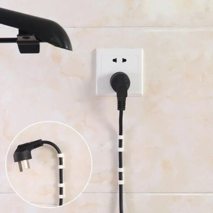 Lot de 20 Pinces Câbles – Organisation Facile et Adhésive Cable Organizer Electro Paris