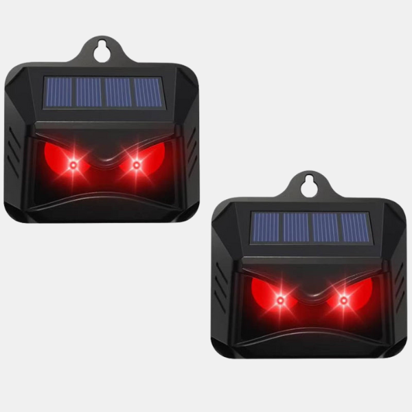 Lot de 2 Répulsifs à Ultrasons Solaires – Protection Extérieure Efficace pour Animaux Pet supplies Electro Paris Rectangle