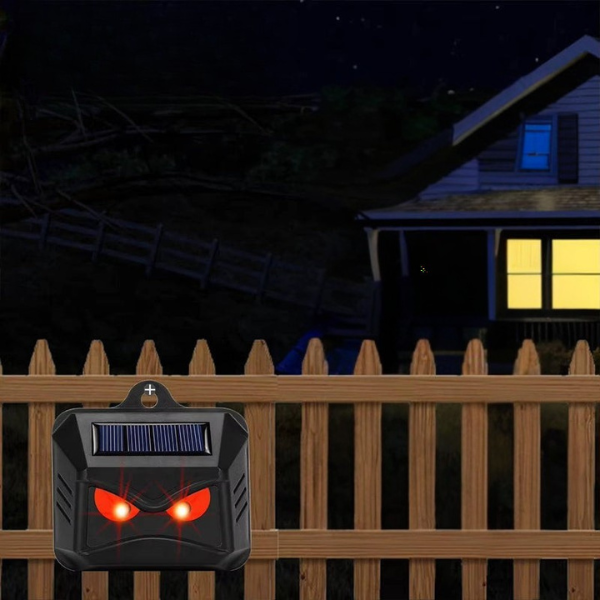 Lot de 2 Répulsifs à Ultrasons Solaires – Protection Extérieure Efficace pour Animaux Pet supplies Electro Paris