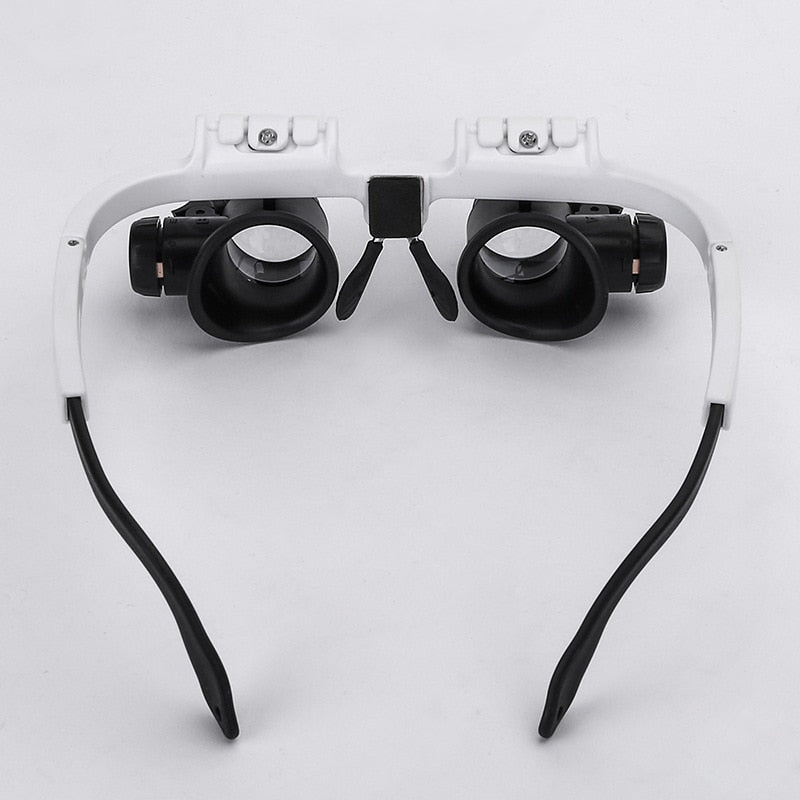 Lunettes Loupe LED pour Travaux de Précision – Loupe Frontale pour Bricolage et Réparation Loupes portatives Electro Paris