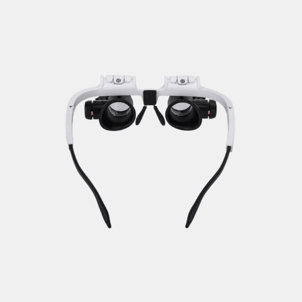 Loupe Frontale LED Réglable pour Travaux de Précision – Lunettes Grossissantes Mains Libres 8x, 15x, 23x Loupes Electro Paris