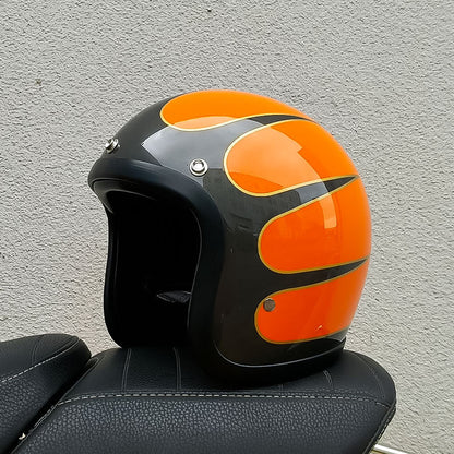 Casque Moto Rétro Low-Profile Avec Certification DOT Et ECE Pour Conduite Sécurisée Cyber Monday Offer Helmet Electro Paris