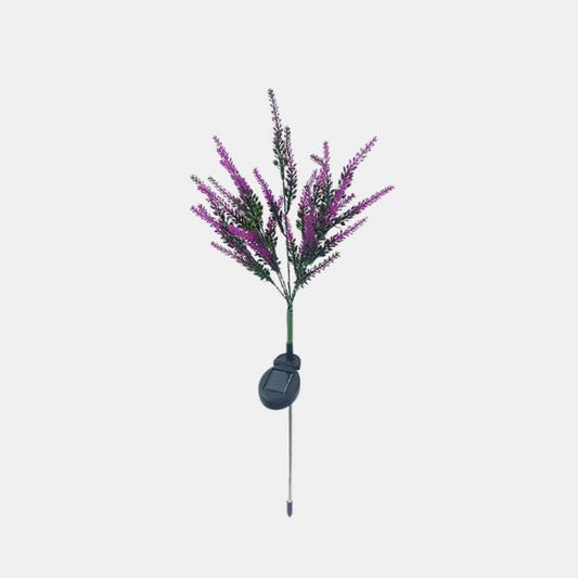 Lumières Solaires Lavande pour Décor de Jardin – Lampes Piquet à Fleurs LED Étanche Éclairage extérieur Electro Paris Violet Lavande