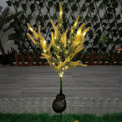 Lumières Solaires Lavande pour Décor de Jardin – Lampes Piquet à Fleurs LED Étanche Éclairage extérieur Electro Paris Jaune Lavande