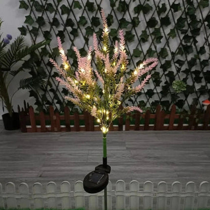 Lumières Solaires Lavande pour Décor de Jardin – Lampes Piquet à Fleurs LED Étanche Éclairage extérieur Electro Paris Rose Lavande