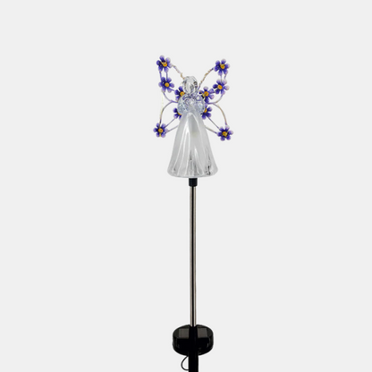 Lumières Solaires d'Ange pour Jardin – Lampe Piquet de Mémorial LED Étanche Éclairage extérieur Electro Paris