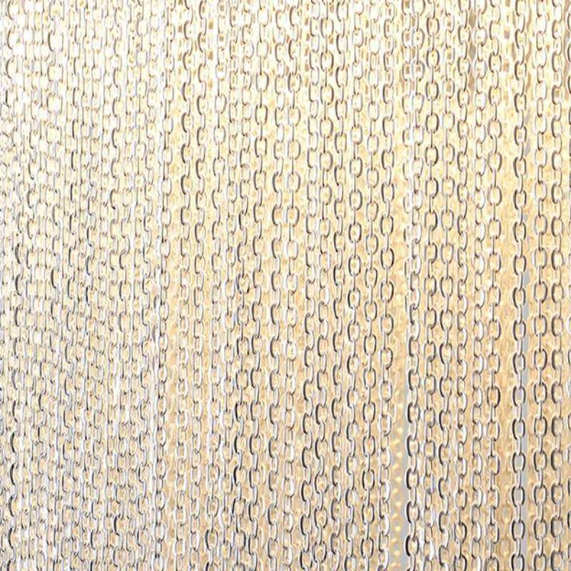 Suspension Moderne à Chaînes – Design Élégant avec Pampille en Aluminium Pendentif chaîne Electro Paris