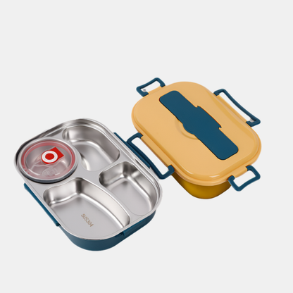 Lunchbox Isotherme – Acier Inoxydable et Pratique New3 Electro Paris Jaune