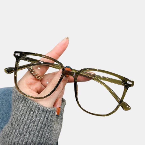 Lunettes Correctrices Vision Claire Glasses Electro Paris Vert 0 (anti-bleu)