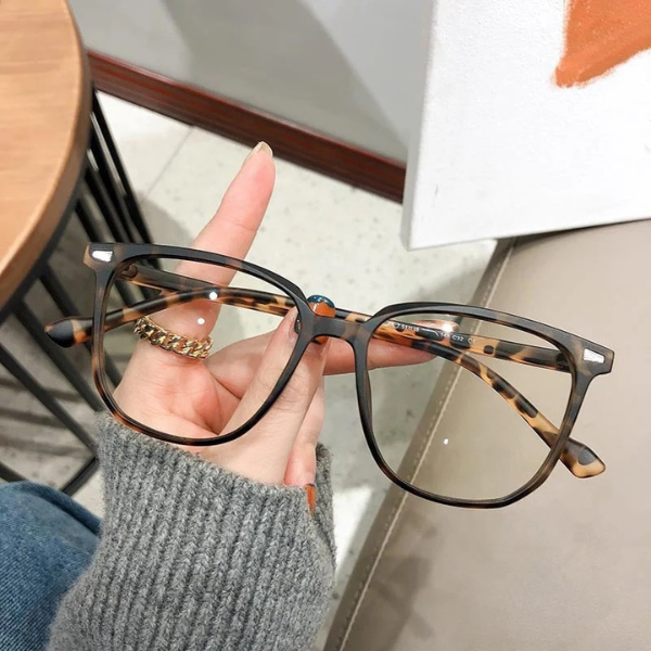 Lunettes Correctrices Vision Claire Glasses Electro Paris Léopard 0 (anti-bleu)