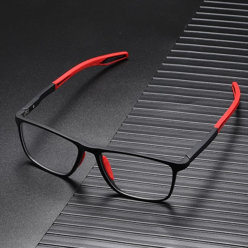 Lunettes de Lecture Multifocales Ultra-Légères pour Hommes et Femmes Lunettes Electro Paris Rouge +1,00 / 40-45 ans