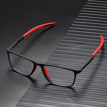 Lunettes de Lecture Multifocales Ultra-Légères pour Hommes et Femmes Lunettes Electro Paris Rouge +1,00 / 40-45 ans