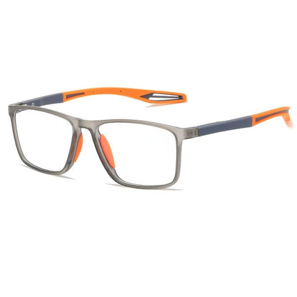 Lunettes de Lecture Multifocales Ultra-Légères pour Hommes et Femmes Lunettes Electro Paris Orange +0,00 / Aucune dioptrie