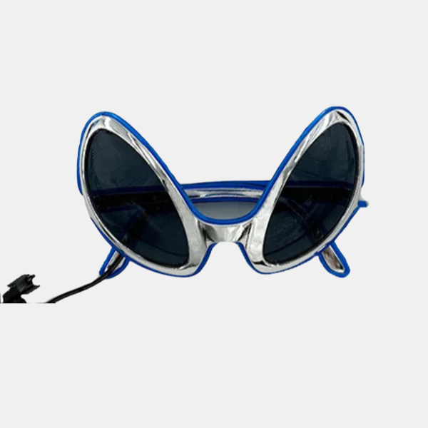Lunettes de Soleil LED – Éclairage Festif pour Soirées et Raves LED Glow Sunglasses Electro Paris Bleu 14