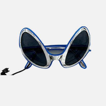 Lunettes de Soleil LED – Éclairage Festif pour Soirées et Raves LED Glow Sunglasses Electro Paris Bleu 14