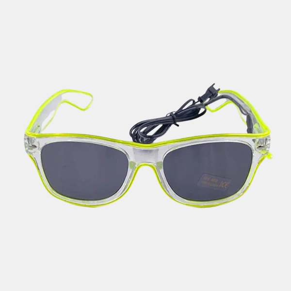 Gafas de Sol LED – Iluminación Festiva para Fiestas y Raves