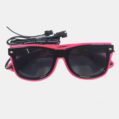 Gafas de Sol LED – Iluminación Festiva para Fiestas y Raves