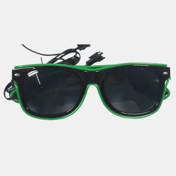 Gafas de Sol LED – Iluminación Festiva para Fiestas y Raves