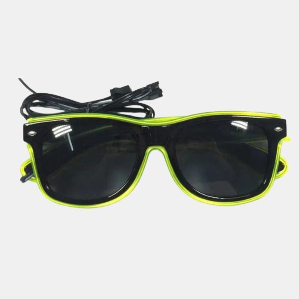 Gafas de Sol LED – Iluminación Festiva para Fiestas y Raves