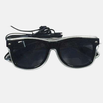 Gafas de Sol LED – Iluminación Festiva para Fiestas y Raves