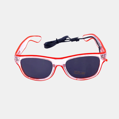 Gafas de Sol LED – Iluminación Festiva para Fiestas y Raves