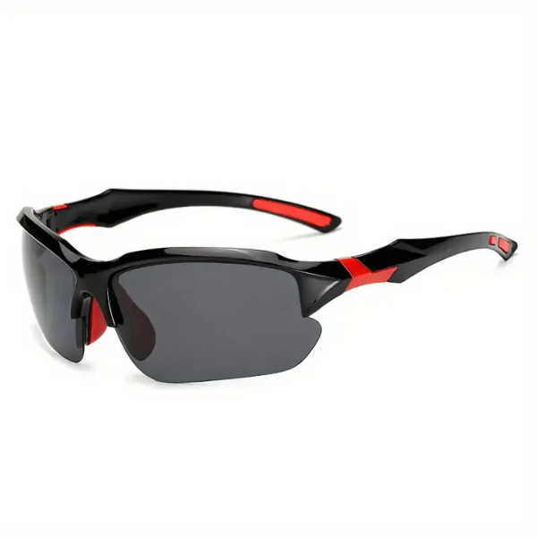 Lunettes de Sport Polarisées Haute Performance *Gepolariseerde Sportzonnebril - AdventureVision €20 Electro Paris Noir-Rouge